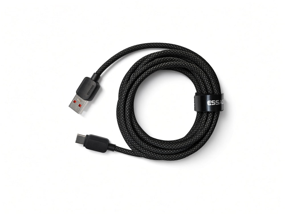 Cable Essager USB-A a USB-C 100W — 2 Metros