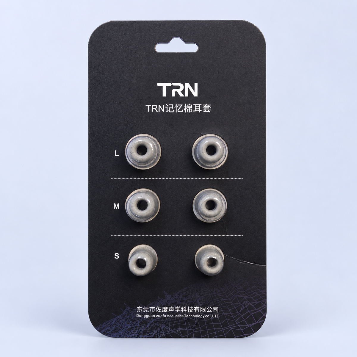 TRN Memory Foam — Eartips Viscoelásticos S/M/L